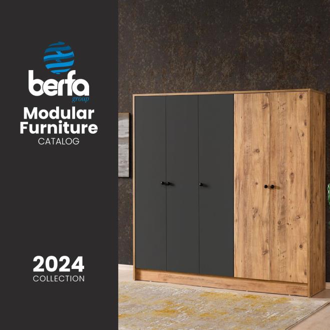 Berfa Group Turkey Unveils Sneak Peek of 2024 Catalog: Discover Innovation in Panel Furniture and More!