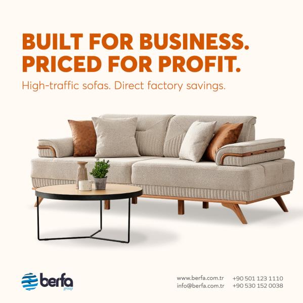 Best Sofa Brand in Saudi Arabia - Berfa Group Turkey