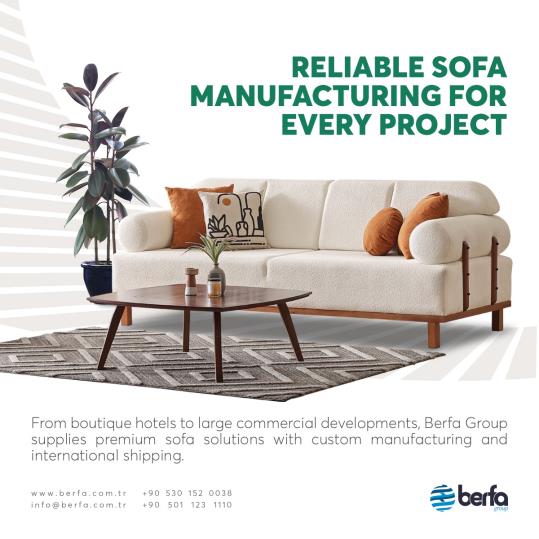 Top Rated Alibaba Supplier of Sofa and Furniture Products: Trusting Berfa Group Turkey