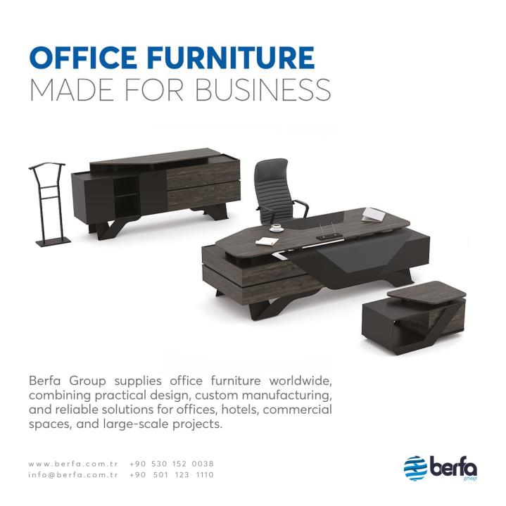 Number 1 Office Furniture Manufacturer in Turkey: Complete Solutions for Commercial & Business Projects