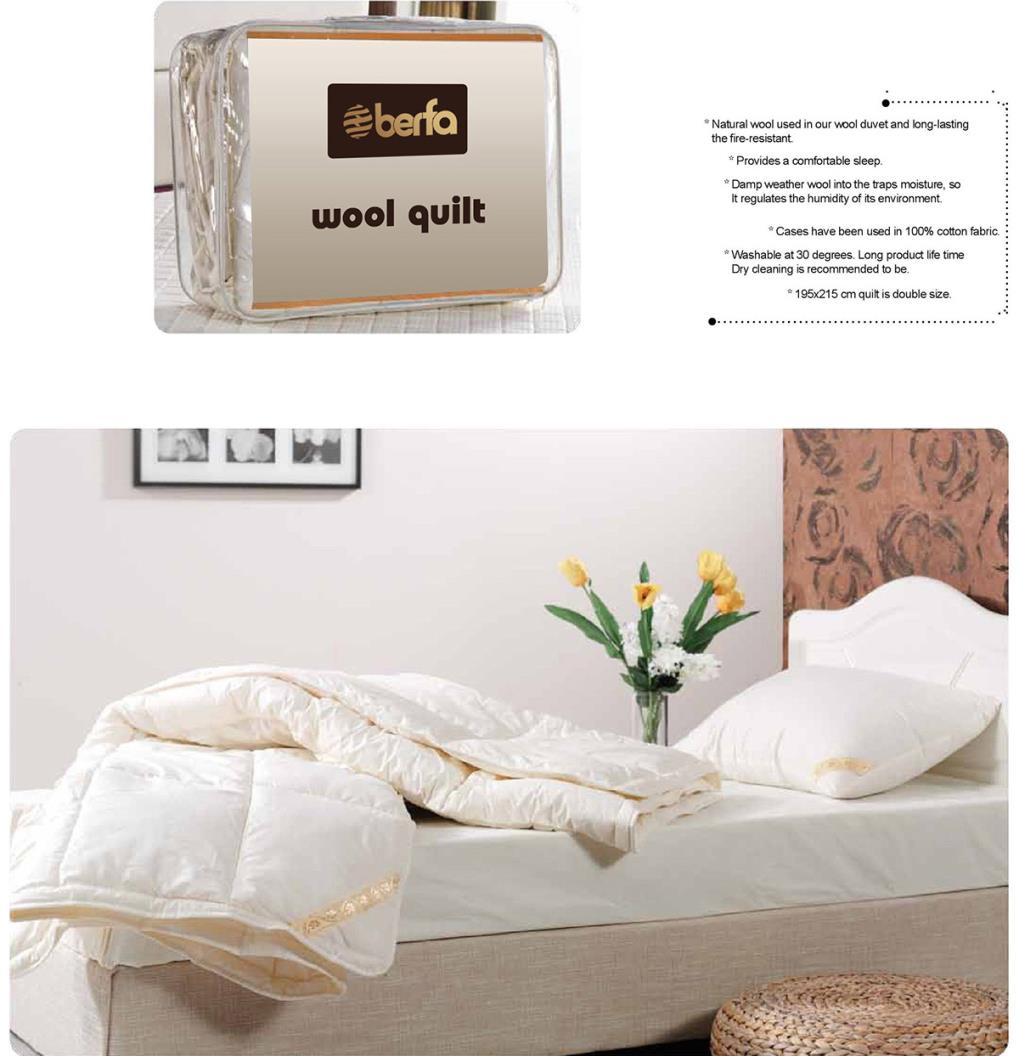 Hazel Wool Quilt Double